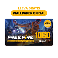 Carte Prépayée Garena Free Fire 1060 Diamants – Débloquez des Skins Exclusifs et Plus Encore