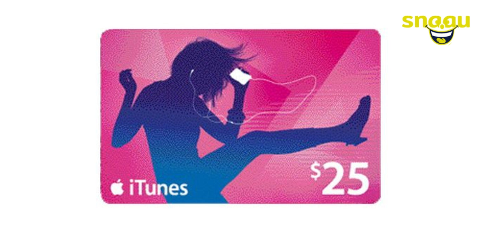 Carte Cadeau iTunes 25 USD – Crédit Instantané Apple pour Applications, Musique et Plus Code États-Unis