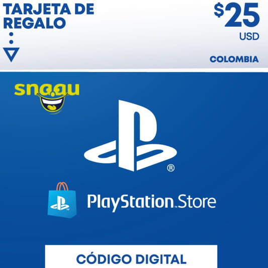 Pin Virtual PlayStation $25 USD – Canjea por Juegos, Películas y Más