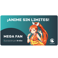 Crunchyroll Mega Fan - 1 Mes