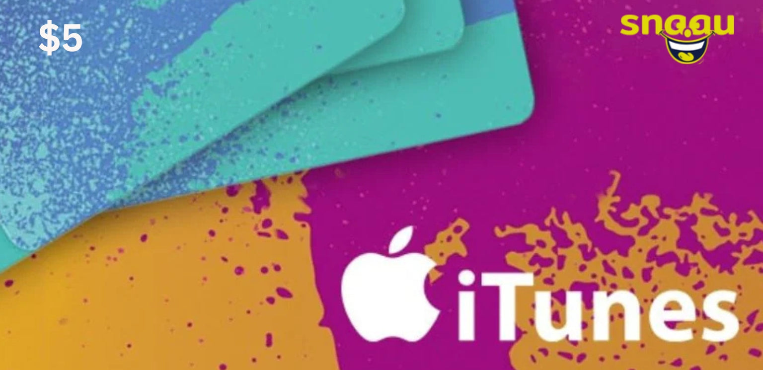 Carte cadeau iTunes 5 USD – Crédit Apple instantané pour applications, musique et plus Code États-Unis