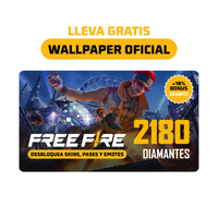 Carte prépayée Garena Free Fire 2180 Diamants – Débloquez du contenu exclusif et des skins