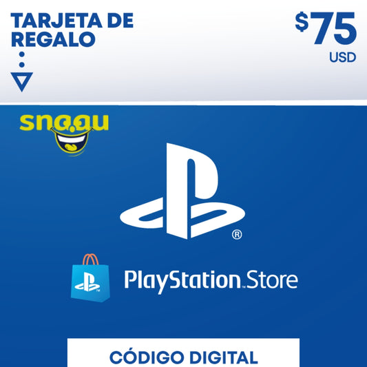 Pin Virtual PlayStation $75 USD – Canjea por Juegos, Películas y Más