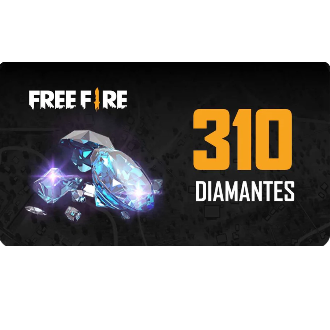 Garena Free Fire Prepaid Card - 310 Diamonds - Unlock Exclusive Skins &amp; Items