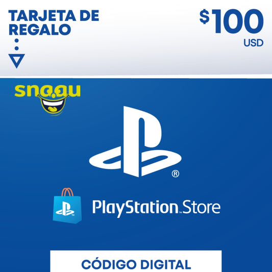 Pin Virtual PlayStation $100 USD – Canjea por Juegos, Películas y Más