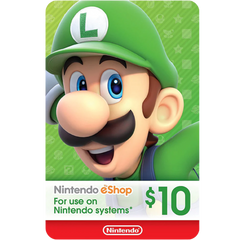 Tarjeta de Regalo 10$ - Estados Unidos
