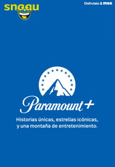 Tarjeta Prepagada Paramount+ (1 Mes) – Películas, Series y Shows Exclusivos