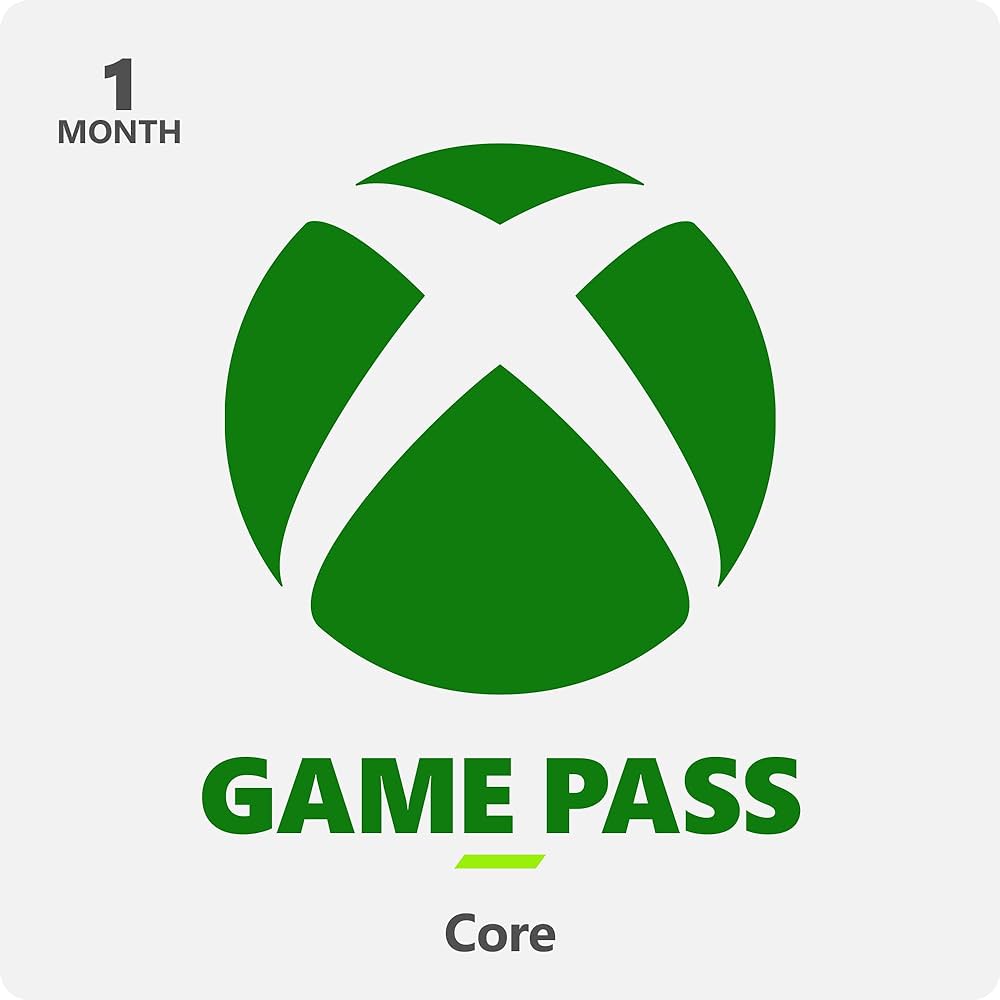 XBOX GAME PASS CORE - 1 MES COLOMBIA