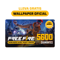 Carte Prépayée Garena Free Fire 5600 Diamants – Débloquez du Contenu Exclusif & des Accessoires