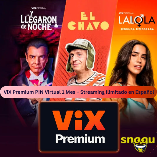 ViX Premium 1-Month Virtual PIN – Unlimited Spanish-Language Streaming