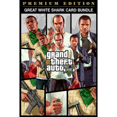 Grand Theft Auto V: Edición Premium y tarjeta Gran tiburón blanco  Xbox One Xbox Series X|S Código Colombia