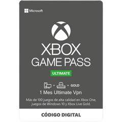 XBOX GAME PASS - 1 MES ULTIMATE VPN