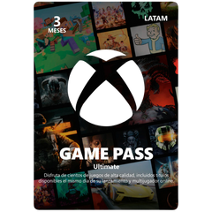 XBOX GAME PASS - ULTIMATE - 3 MONTHS COLOMBIA 