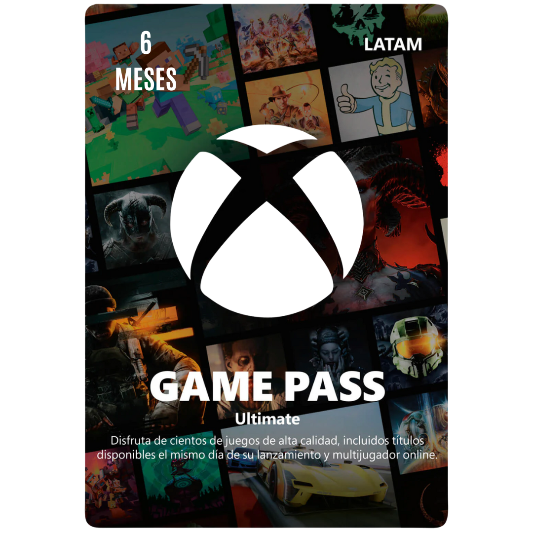 XBOX GAME PASS - ULTIMATE - 6 MONTHS COLOMBIA 