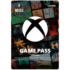 XBOX GAME PASS - ULTIMATE - 6 MONTHS COLOMBIA 
