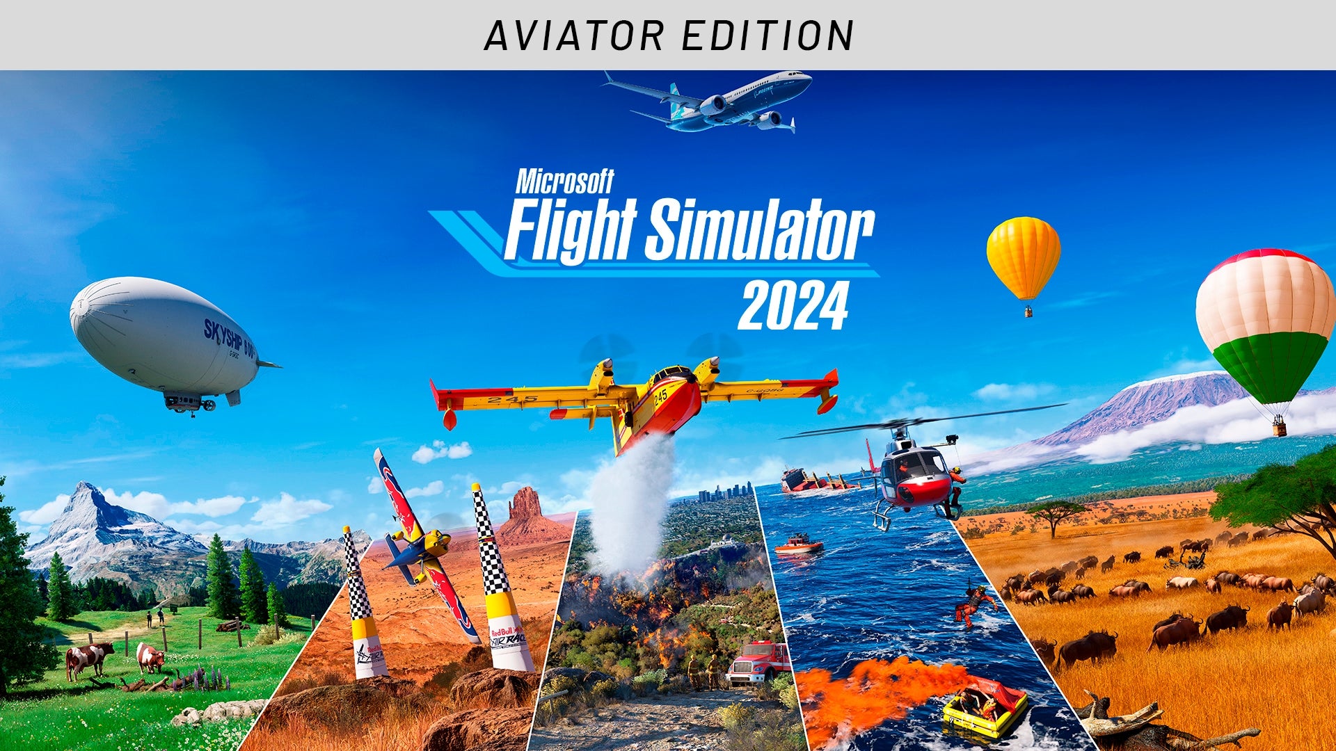 Microsoft Flight Simulator 2024 - Aviator Edition PC  Xbox Series X|S Código Colombia