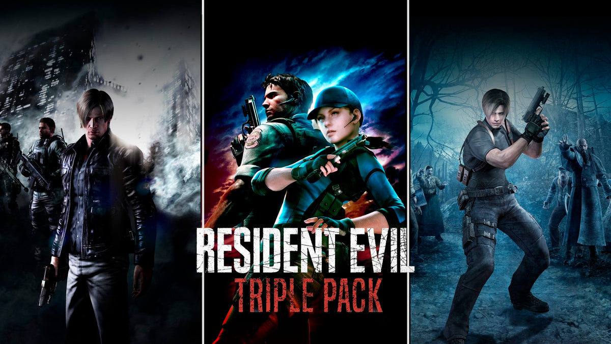 Pack Triple de Resident Evil Xbox Código Colombia