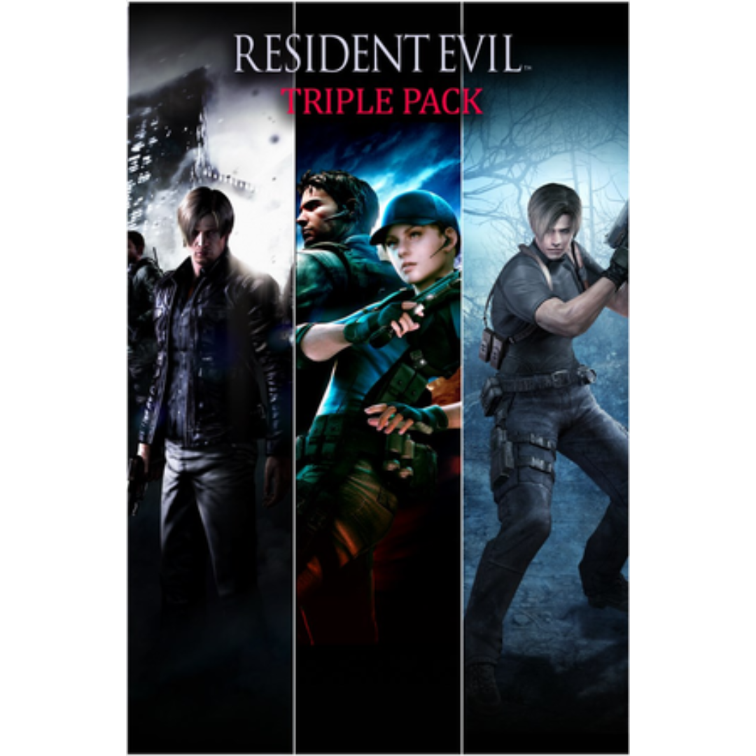 Pack Triple de Resident Evil Xbox Código Colombia