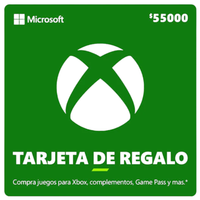 Xbox Gift Card 55,000 COP – Games, Accessories and Entertainment