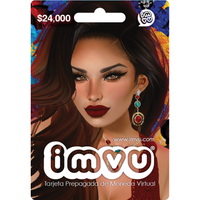Tarjeta Prepagada IMVU $20,000 + Costo Adicional – Personaliza tu Avatar y Accede a Membresía VIP