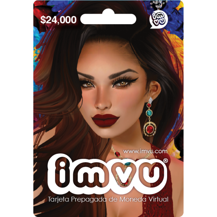 Tarjeta Prepagada IMVU $20,000 + Costo Adicional – Personaliza tu Avatar y Accede a Membresía VIP