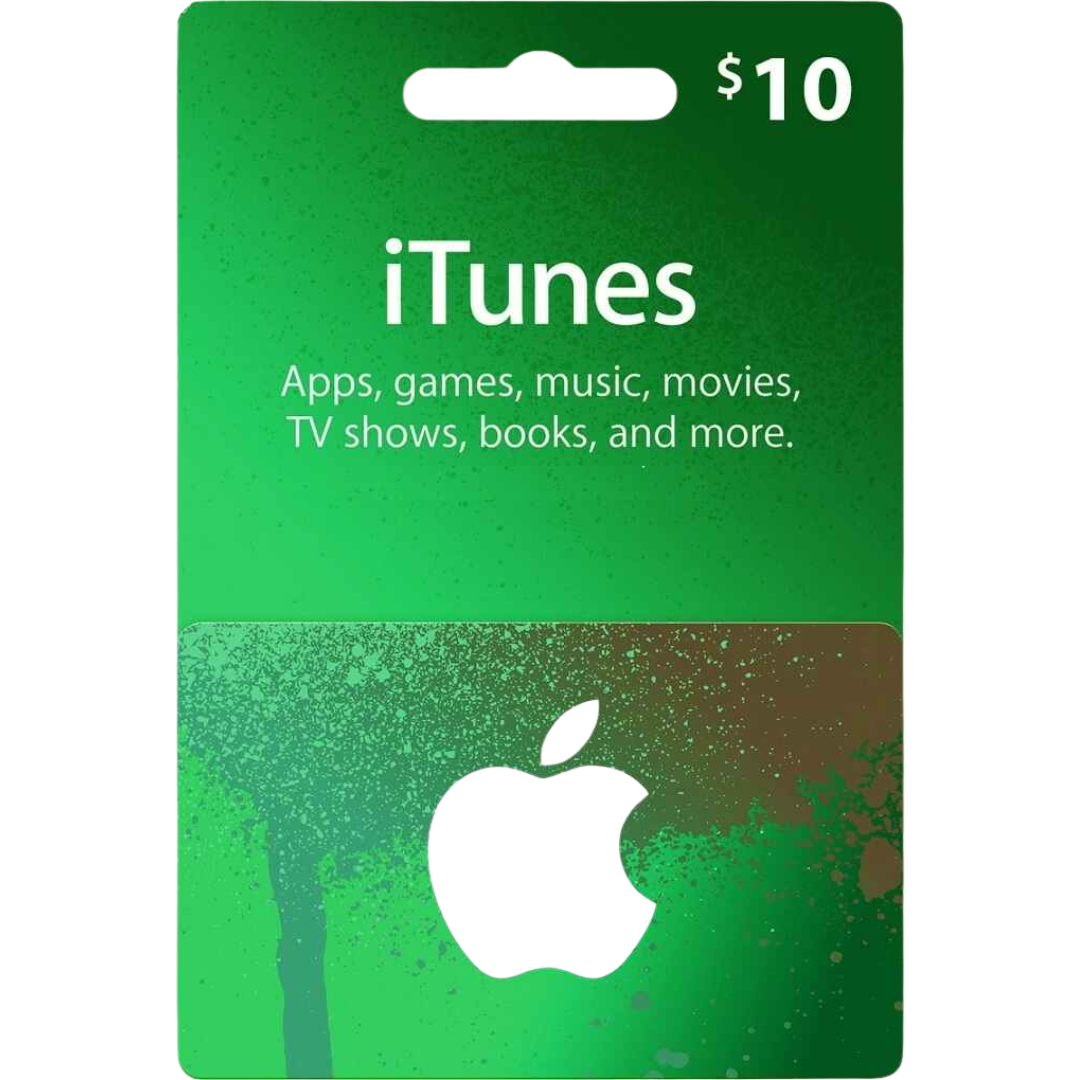 Tarjeta de Regalo iTunes 10 USD – Crédito Instantáneo en Apple para Aplicaciones, Música y Más Código Estados Unidos