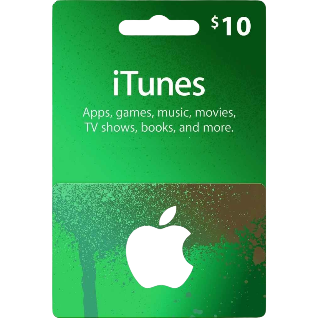 Tarjeta de Regalo iTunes 10 USD – Crédito Instantáneo en Apple para Aplicaciones, Música y Más Código Estados Unidos