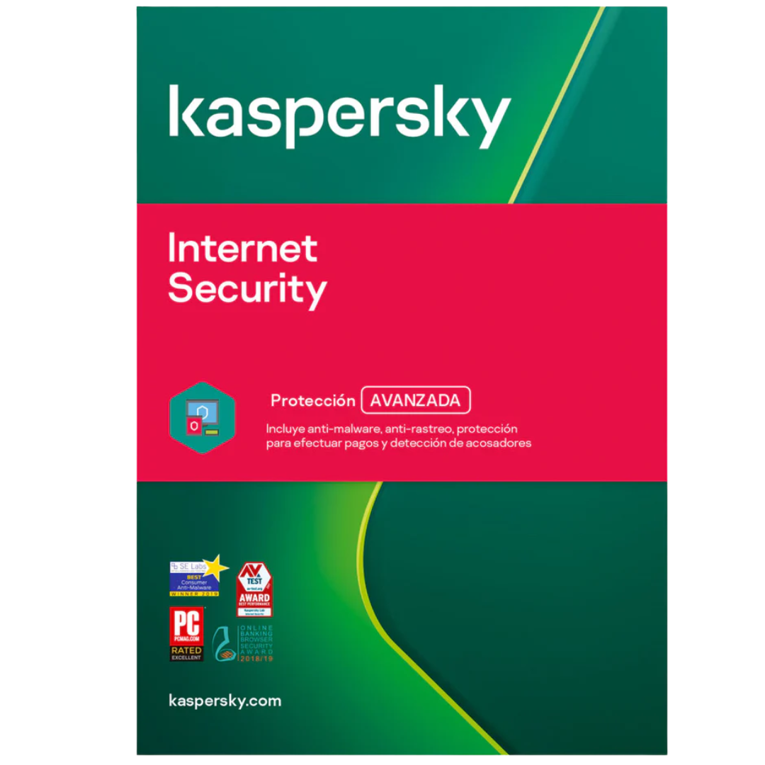 Kaspersky Internet Security para 1 Dispositivo – Licencia 1 Año, Protege tu Vida Digital