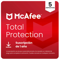 McAfee Total Protection para 5 Dispositivos – Antivirus Galardonado y Seguridad en Línea