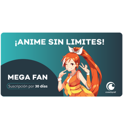 Crunchyroll Mega Fan - 1 Mes