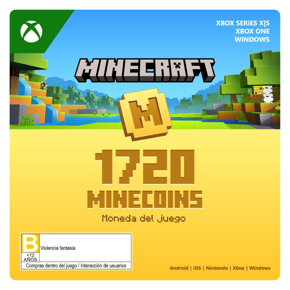 Minecraft Minecoins 1720 LATAM