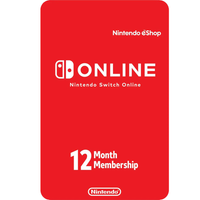 Nintendo Switch Online 12 Meses Región Estados Unidos – Accede a Juegos Multijugador, Clásicos y Más