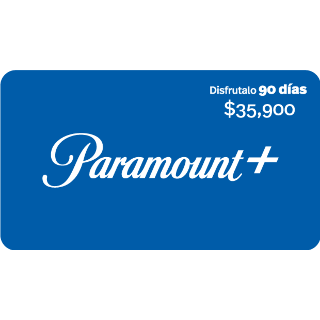 Tarjeta Prepagada Paramount+ (90 Días) – Películas, Series y Shows en Vivo