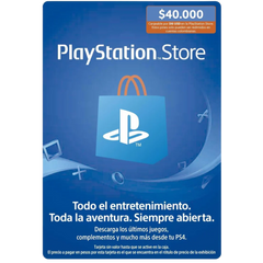 Tarjeta de Regalo PS Store - 40.0000 COP - Colombia