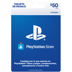 PS Store Gift Card - 50 USD - Colombia