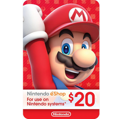 Tarjeta de Regalo 20$ - Estados Unidos