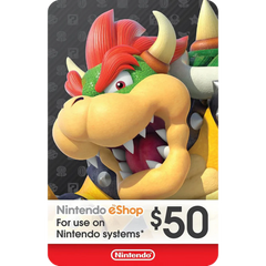 Tarjeta de Regalo 50$ - Estados Unidos