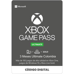 XBOX GAME PASS - ULTIMATE - 3 MONTHS COLOMBIA 