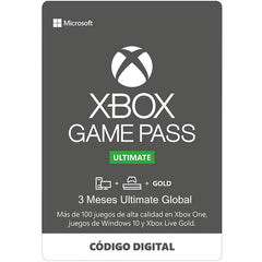 XBOX GAME PASS - ULTIMATE - 3 MESES GLOBAL