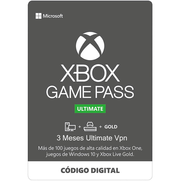 XBOX GAME PASS - 3 MONTHS ULTIMATE VPN 