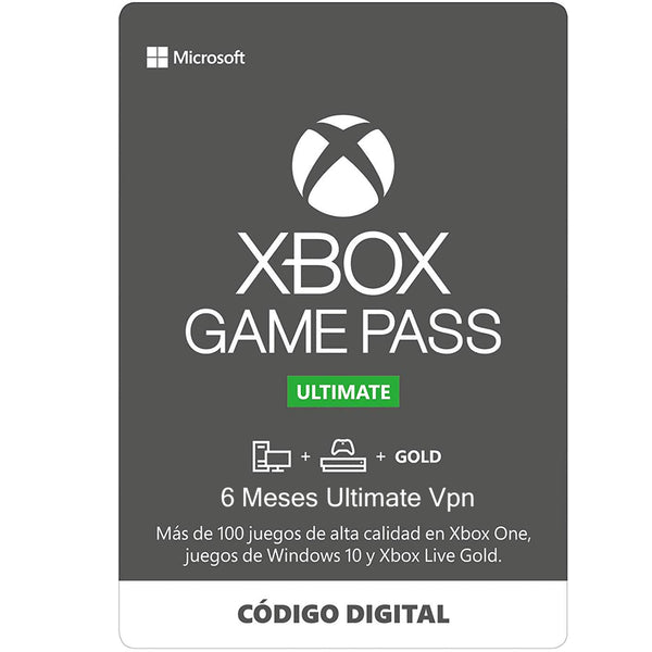 XBOX GAME PASS - 6 MONTHS ULTIMATE VPN 