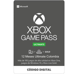 XBOX GAME PASS - ULTIMATE - 12 MONTHS COLOMBIA – Snaau - Si Lo