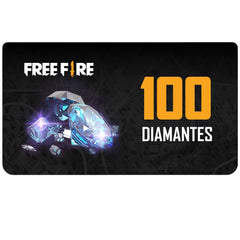 Free Fire - 100 Diamantes