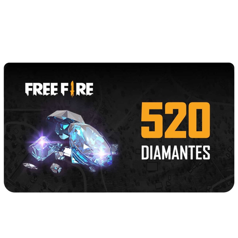 Free Fire - 520 Diamantes