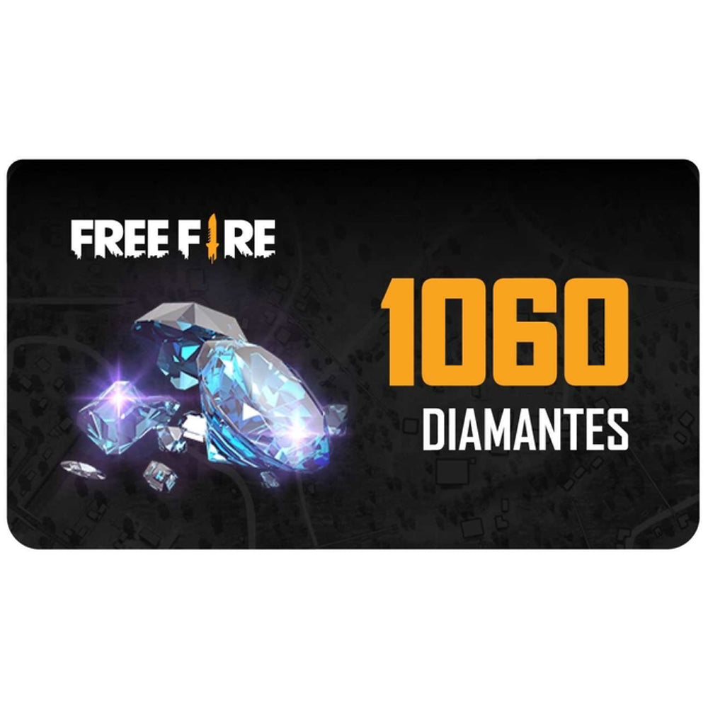 Free Fire - 1060 Diamantes