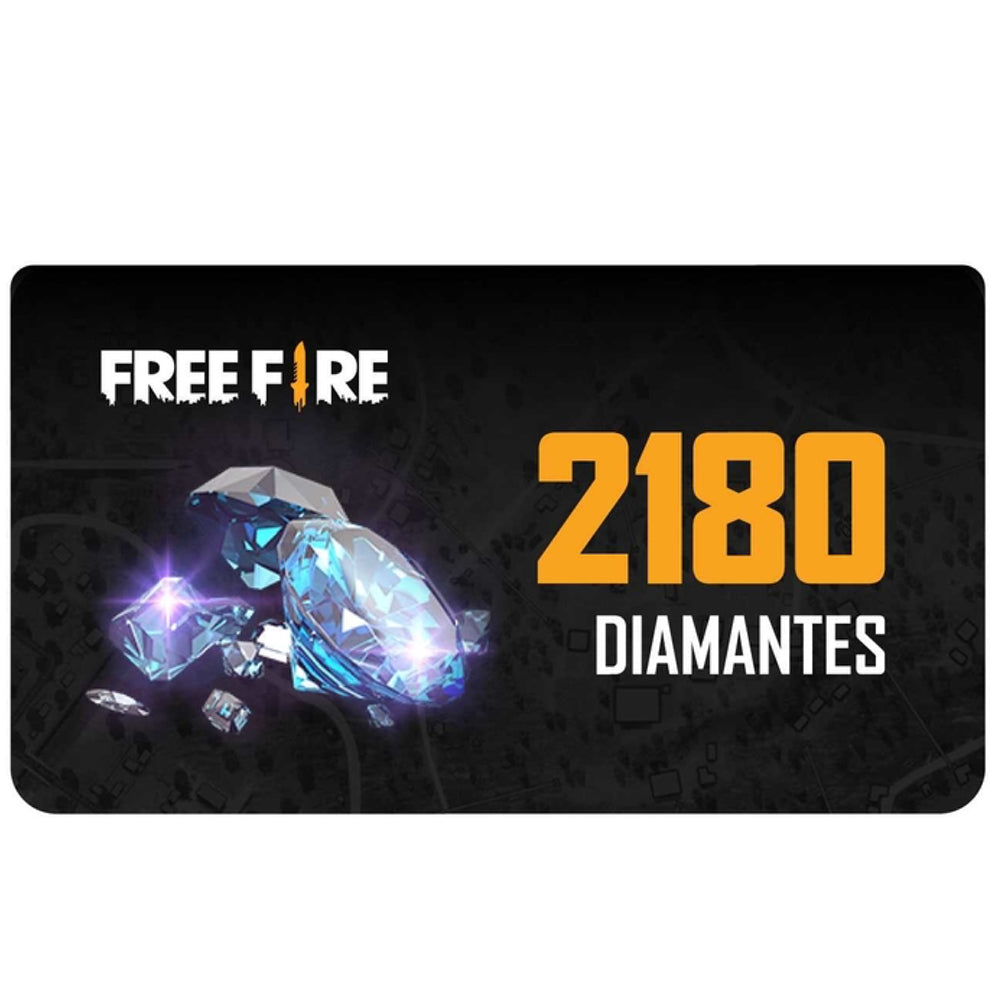 Free Fire - 2180 Diamantes