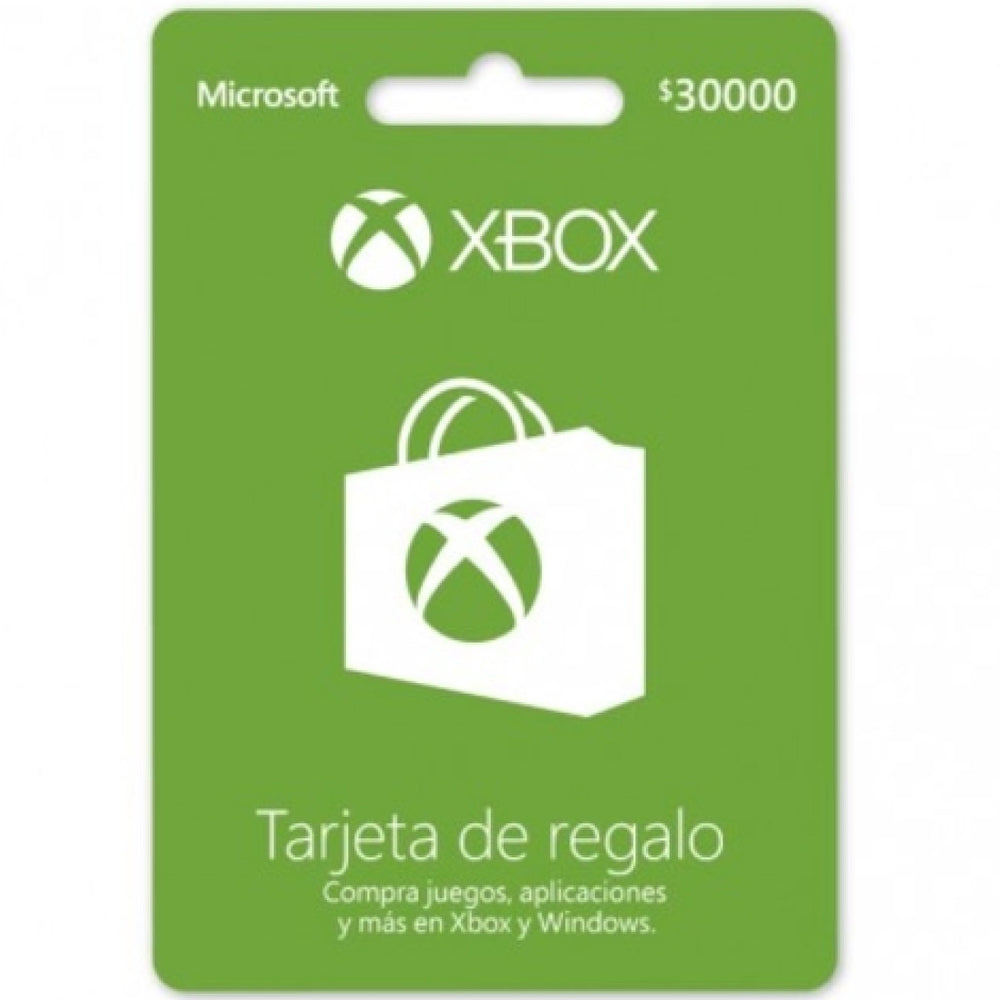 XBOX Gift Card - $30,000 - Colombia 