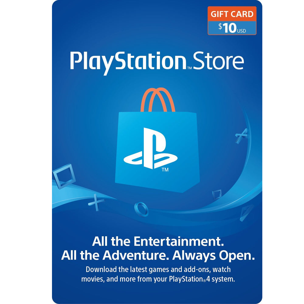 PS Store Gift Card - 10 USD - USA 