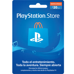 Tarjeta de Regalo PS Store - 20 USD - EEUU