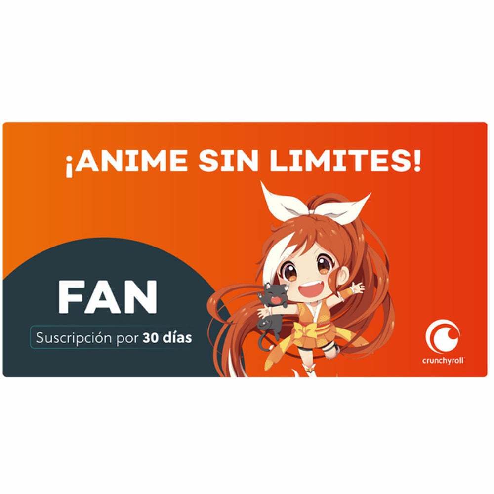 Crunchyroll Fan - 1 MONTH 